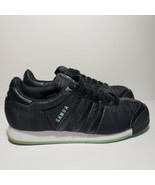 Adidas Original Samoa Sneakers Shoes Black Tiff Blue Aqua Q16189 Size 9 - £54.60 GBP