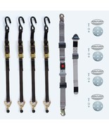 Q&#39;Straint 4 M-Series Rear Manual Belts with Over-Center Buckle for L-Tra... - $7,142.74 MXN