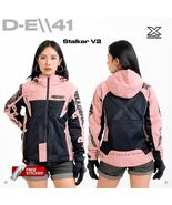D-E\\41 Women Armored Motorcycle Hoodie Jacket Spectre Air Tech System V... - $199.00