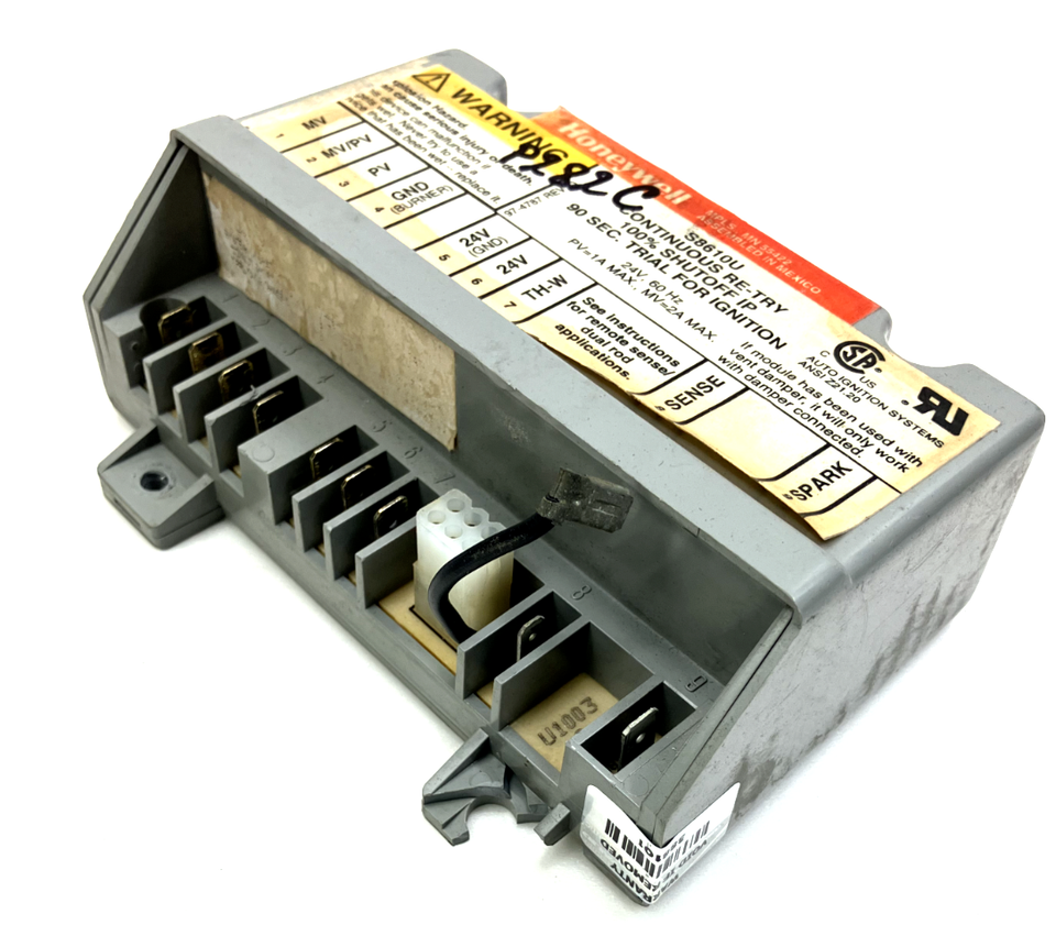 Honeywell S8610U1003 Ignition Control Module S8610U (broken leg) used  #... - $34.00