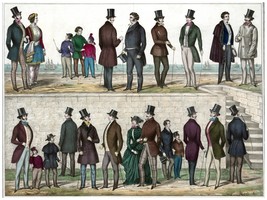 4465.People conversing.vintage formal clothes.POSTER.decor Home Office art - $17.10+