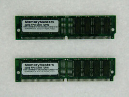 64MB 2X32MB Memory 8X32 72PIN Non Parity Fpm 60NS 5V For Mac Quadra 650 - £21.16 GBP