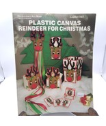 Vintage Plastic Canvas Patterns, Reindeer for Christmas, Needlecraft Ala... - £6.13 GBP