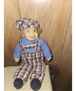 Vintage TONGUE OUT -- 10&quot; FUNNY FACE  Doll Porcelain Face Soft Body - $28.24 CAD