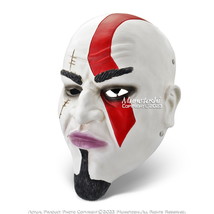 Kratos GoW Mask War Spartan Ghost Greek Fantasy Video Game Cosplay Costume Prop - £31.63 GBP