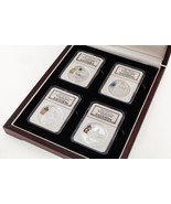 2008 Beijing Olympiques 4 Pièce de Monnaie Argent Kit Série II 2 NGC PF7... - $793.00 CAD