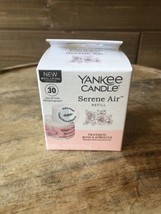 Yankee Candle Serene Air Refill - Tranquil Rose And hibiscus 30 Days Of Use - £14.70 GBP