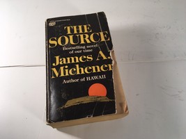 THE SOURCE by James A. Michener 1965 Paperback Softcover Fawcett Crest - £6.12 GBP