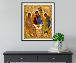 Andrei Rublev The Trinity Reproduction Paper Print Unframmed Canvas Wall Art - £95.80 GBP+