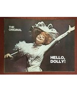 HELLO DOLLY - CAROL CHANNING VINTAGE 1978 THEATRE PLAY PROGRAM - MINT MINUS - £11.20 GBP