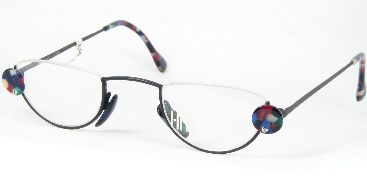 Amendements Ayez Une Êtes HAL 2006 5391/CAZ24 Noir Mat Multicolore Lunettes - $49.49