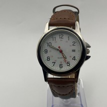 Silver Tone Minimalist Watch - New Battery - 8 Inch Wrist Working - $15.28