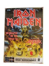 1990 Iron Maiden German Tour Poster Concert-
show original title

Origin... - $4,142.59 MXN