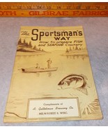 Vintage Sportsman&#39;s Way Fish Recipe Booklet Gettleman Brewing Co Milwauk... - $9.95