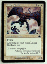 Diving Griffin - Prophecy Edition - 2000 - Magic The Gathering Card - £1.43 GBP