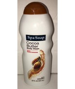 Spa Soap 20 Oz Cocoa Butter With Vitamin E Moisturizing Body Wash-SHIPS ... - $223.86 MXN