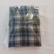 Patagonia Pocket Men's Blue & White Organic Cotton Flannel Shirt Long Sleeve M image 15