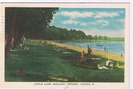 Ontario Postcard Midland Little Lake - £2.32 GBP