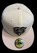 Hat Club Exclus NFL Chrome Stone Chicago Bears Hat Size 7 7/8 59 Fifty - £40.21 GBP