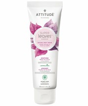ATTITUDE Super Leaves, Hypoallergenic Soothing Body Cream, White Tea Leaves, ... - £17.12 GBP