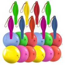 Prextex 36 Punch Balloons (6 Assorted Colors) - 18-Inch Strong Punching Ball Bal - £15.65 GBP