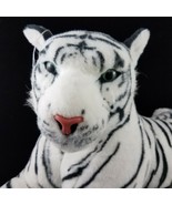 Large White Siberian Bengal Snow Tiger Plush Toy Stuffed Animal 28 Inch - £27.68 GBP