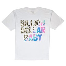 Billion Dollar Baby men&#39;s lepard tie dye t-shirt in WHITE - $35.00