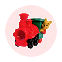 Winnie the Pooh Vintage Disney Action Figure: Big Thunder Mountain Train... - $242.14 MXN