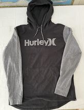 Hurley Unisex Hoodie Size Medium Surf Skate Two Color Lightweight Good S... - $9.89