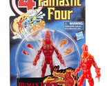 Marvel Legends Retro Fantastic Four Human Torch 6&quot; Figure Mint on Card - £14.06 GBP