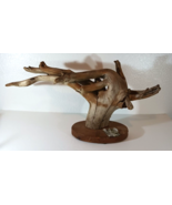 22” MOUNTED DRIFTWOOD Unfinished Natural Plant Art Decor Craft - Very Large - $75.04