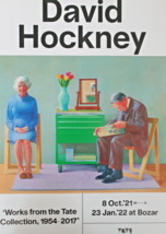 David Hockney - Poster Original Display - Bozar Brussels - Tate - 2021 - £145.48 GBP
