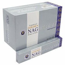 Vijayshree Golden Nag Himalaya Agarbatti Perfume Incense Sticks 180gm 12x15g - £16.99 GBP