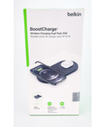 Belkin Dual Wireless Charging Pad 10W Boost Charge for Apple Samsung - $36.72 CAD