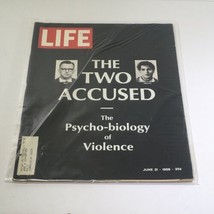 VTG Life Magazine: June 21 1968 - The 2 Accused/The Psycho-Biology of Violence - £10.42 GBP