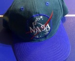 NASA Space Center Blue Cotton Snapback Baseball Cap Hat 80s/90s - $16.83