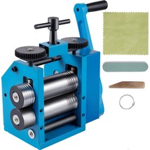 VEVOR Rolling Mills 3&quot;/76mm Jewelry Rolling Mill Machine Gear Ratio 1:2.... - £183.79 GBP