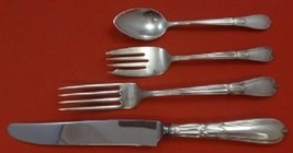 Troubadour By Frank Whiting Sterling Silver Dinner Size Place Setting(s) 4pc - £213.53 GBP