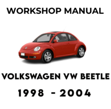 Volkswagen Vw Beetle 1998 - 2004 Service Repair Workshop Manual - £6.18 GBP