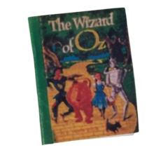 Dollhouse Miniature Book Wizard of Oz Library Bookshelf Bookstore Book Shop - £15.93 GBP