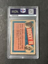 1985 Topps Rocky IV #25 Signed Card Dolph Lundgren PSA/DNA Auto 10 Ivan Drago &quot;I - £471.96 GBP