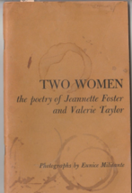 Two Women: Poetry of Jeannette Foster&amp;Valerie Taylor Booklet - $19.79