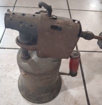 Vintage Liquid Fuel Brass Blow Torch Steampunk Collector Memorabilia - $24.09