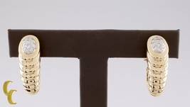 Gucci &quot;Shrimp&quot; Vintage 18k Yellow Gold Diamond Earrings - £4,581.06 GBP