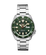 NEW Seiko 5 Sports Green Men&#39;s Automatic Watch Green Dial 42.5mm SRPD63 - £153.33 GBP