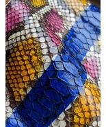 Genuine Python Leather Piece Size 35 x 189cm - $98.01