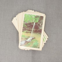 Vintage Playing Cards Waterfall in The Woods Aarco Made in USA - £7.01 GBP
