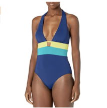 Cole of California Women&#39;s size 10 Standard Plunge One Piece Swim Bathing Suit - £28.77 GBP