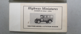 Jordan Highway Miniatures HO 1929 Ford Station Wagon #360-217 JB - $19.95