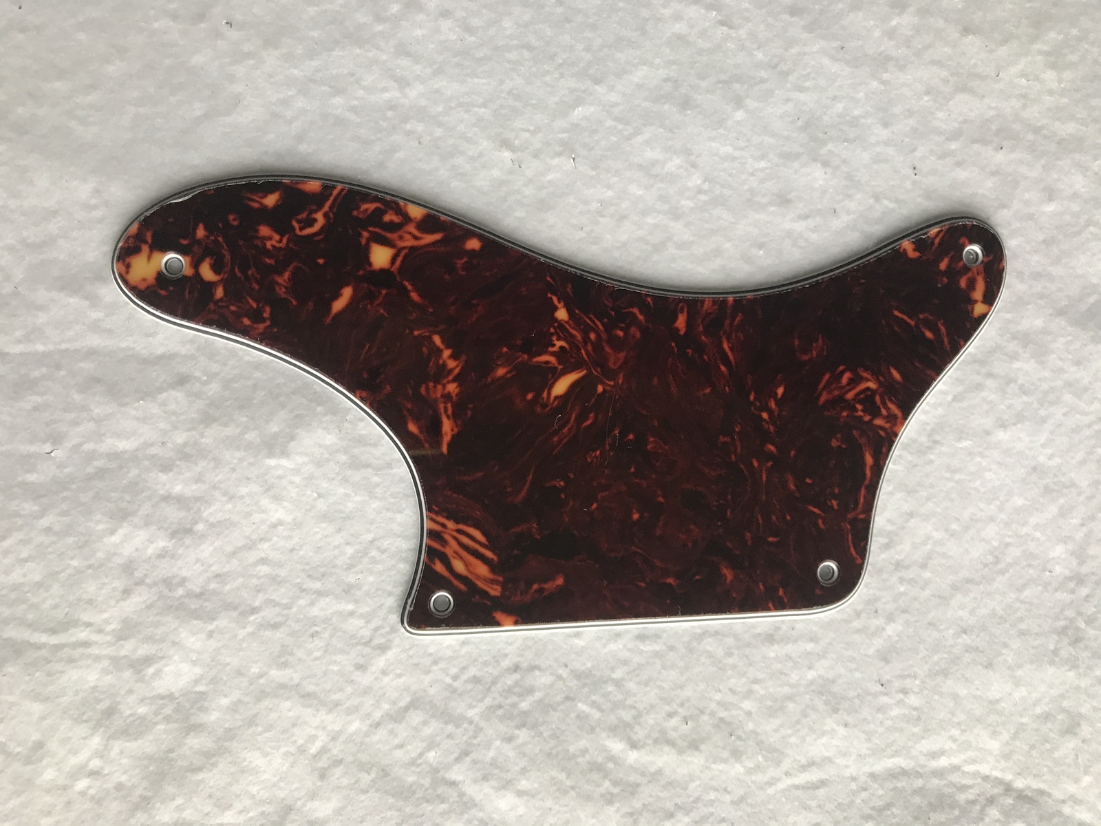 For La Cabronita Telecaster Guitar Pickguard No Pickup,4 Ply Brown Tortoise